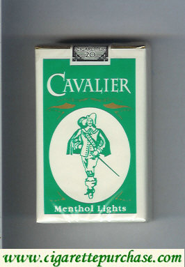 Cavalier Menthol Lights cigarettes